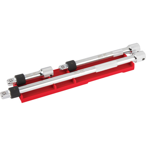 Jeu de rallonges verrouillables, Prise de 3/8", Fini Chrome, 3 M Sécurité Médic