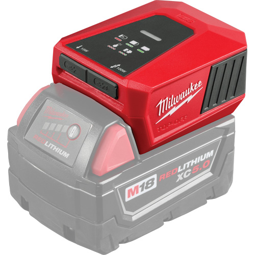Chargeur et source d'alimentation M18 TOP-OFF, 18 V, Lithium-ion Sécurité Médic