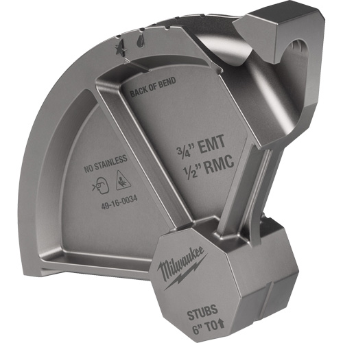 3/4” EMT / 1/2” RMC Conduit Bending Shoe Sécurité Médic