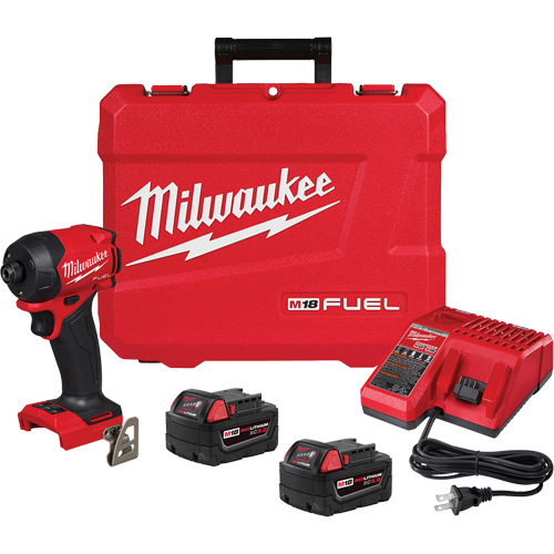 Trousse visseuse hydraulique &agrave; prise hexagonale SURGE M18 FUEL , 1/4", 1000 lb-po Couple max., 18 V, Lithium-ion Sécurité Médic