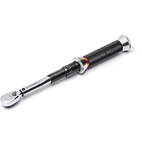 Cl&eacute; dynamom&eacute;trique &agrave; microm&egrave;tre 120XP, Entraînement 1/4" carr&eacute;, 3,95 - 23,16 N,m/30 - 200 lb-po Sécurité Médic