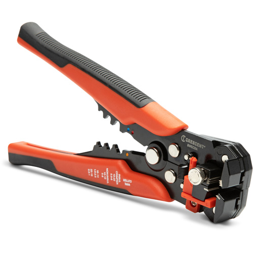 Self-Adjusting Wire Stripper & Cutter, 8" L, 10-24 AWG Sécurité Médic