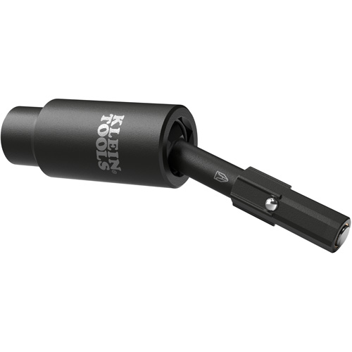 Adaptateur pivotant pour douille &agrave; chocs r&eacute;versible, 1/4" Prise, Dimension m&acirc;le 1/4", Sph&eacute;rique, 2-7/10" lo Sécurité Médic