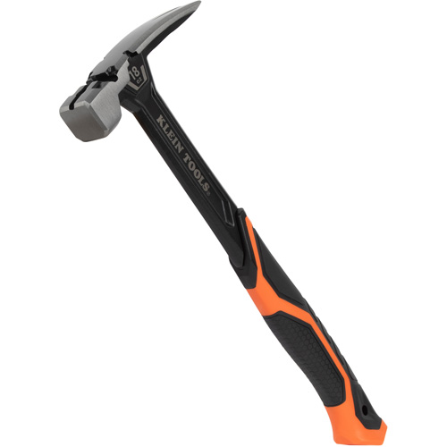 Steel Claw Hammer, 18 oz., Solid Steel Handle, 15" L Sécurité Médic