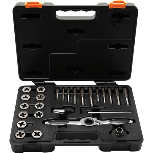 SAE Ratcheting Tap & Die Set, 27 Pieces Sécurité Médic