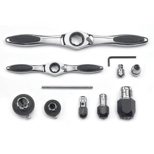 Ratcheting Tap & Die Accessory Set, 11 Pieces Sécurité Médic