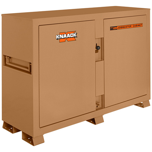 Model 129 Bin Storage Cabinet with Padlock, Steel, 48 Cubic Feet, Tan Sécurité Médic