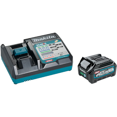 40Vmax XGT 2.5Ah Battery & Fast Charger Starter Kit, 40 V, Lithium-Ion Sécurité Médic