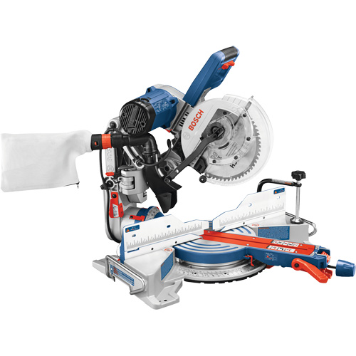 Dual-Bevel Glide Miter Saw, 10", 15 A, 120 V Sécurité Médic
