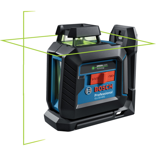 Green-Beam Self-Leveling 360° Cross-Line Laser Sécurité Médic