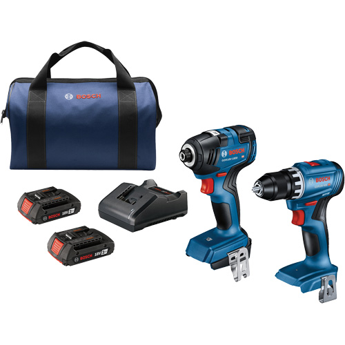 2-Tool Combo Kit, Lithium-Ion, 18 V Sécurité Médic