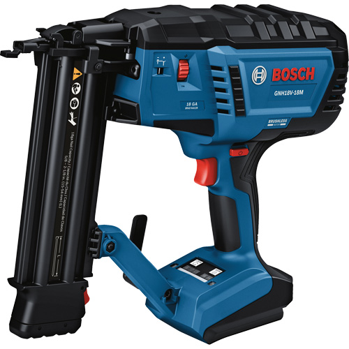Brushless 18-Gauge Brad Nailer (Tool Only), 18 V, Lithium-Ion Sécurité Médic