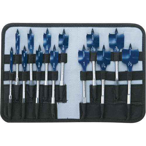 Daredevil&reg; Spade Bit Set, 13 Pieces Sécurité Médic