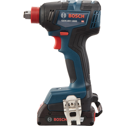 Two-In-One Bit/Socket Impact Driver/Wrench Kit, 1/2", 1800 in-lbs. Max. Torque, 18 V, Lithium-Ion Sécurité Médic