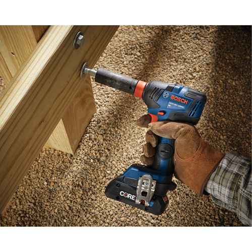 Two-In-One Bit/Socket Impact Driver/Wrench Kit, 1/2", 1800 in-lbs. Max. Torque, 18 V, Lithium-Ion Sécurité Médic
