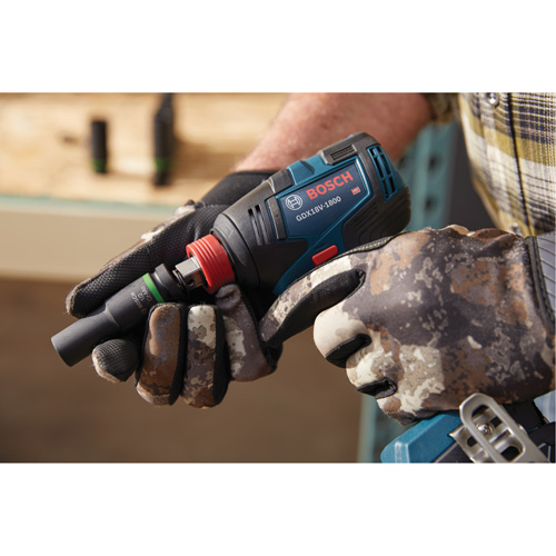 Two-In-One Bit/Socket Impact Driver/Wrench Kit, 1/2", 1800 in-lbs. Max. Torque, 18 V, Lithium-Ion Sécurité Médic