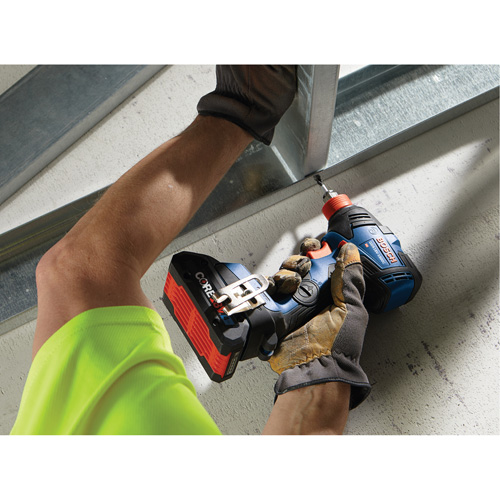Two-In-One Bit/Socket Impact Driver/Wrench Kit, 1/2", 1800 in-lbs. Max. Torque, 18 V, Lithium-Ion Sécurité Médic