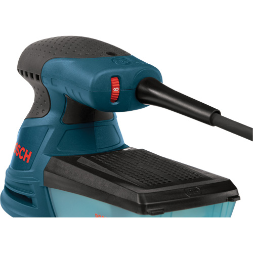 Palm Random Orbit Sander/Polisher, 5" Sand Paper, 2.5 A, 120 V Sécurité Médic