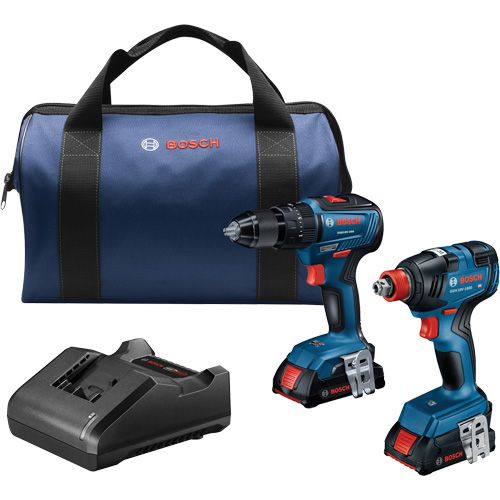 2-Tool Combo Kit, Lithium-Ion, 18 V Sécurité Médic