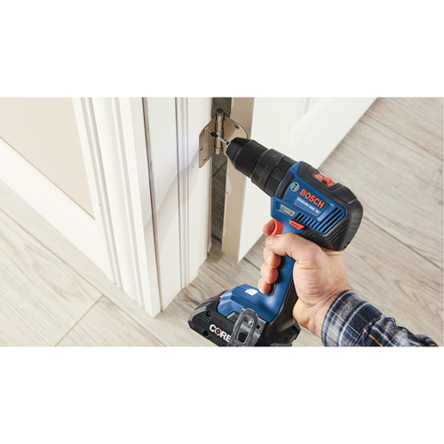 EC Brushless 1/2 In. Hammer Drill/Driver Kit, 1/2" Chuck, 18 V Sécurité Médic