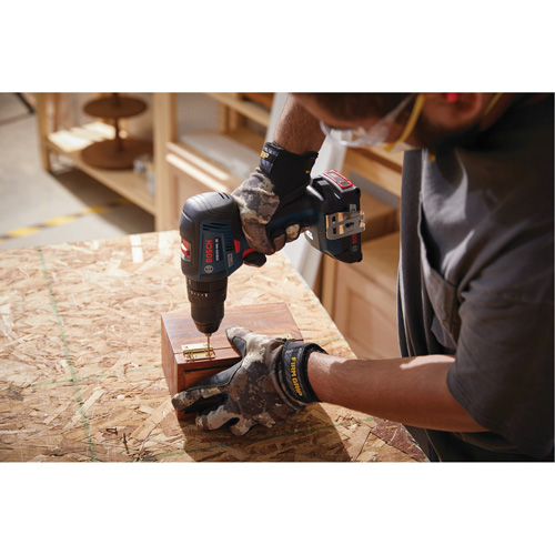 EC Brushless 1/2 In. Hammer Drill/Driver Kit, 1/2" Chuck, 18 V Sécurité Médic