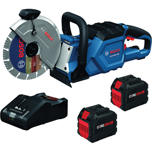 Brushless Cutoff Saw Kit, 9", 18 V Sécurité Médic