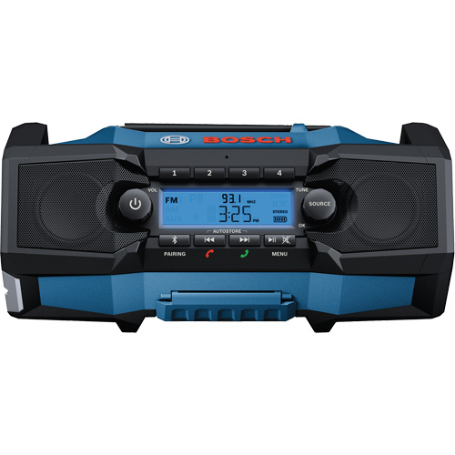 Radio de chantier compacte avec Bluetooth 5.0, Lithium-ion, 18 V Sécurité Médic