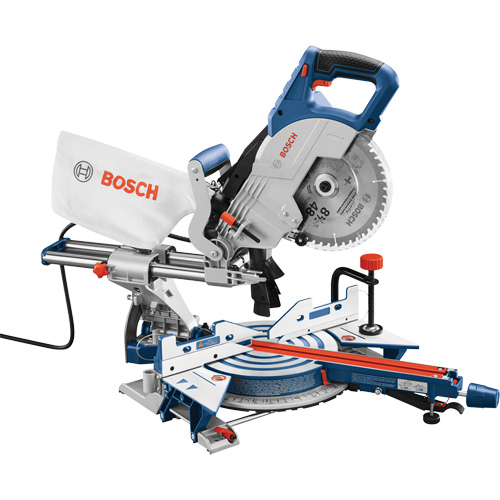 Single-Bevel Slide Miter Saw, 8-1/2", 12 A, 120 V Sécurité Médic