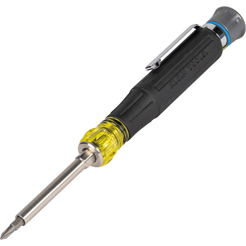 Tournevis multi-embouts de pr&eacute;cision polyvalent de poche 13-en-1, 6-1/2" lo, Prise Coussin&eacute;e Sécurité Médic