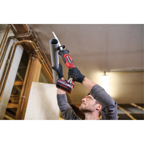 Scie alternative compacte &agrave; une main sans fil (outil seulement), 18 V, Lithium-ion Bloc-pile, 0-3000 coups/min Sécurité Médic