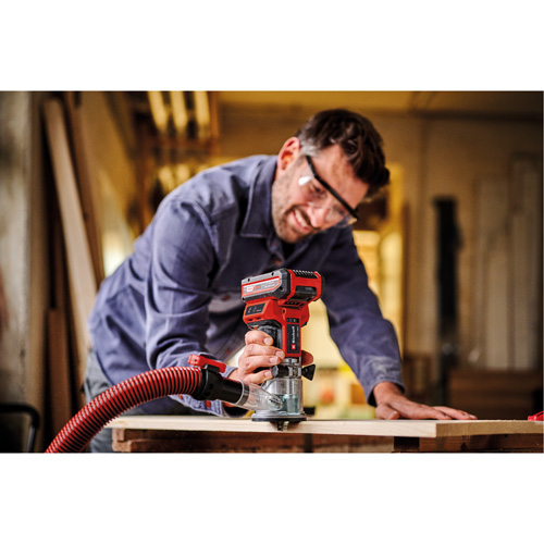 Professional Cordless Compact Router (Tool Only) Sécurité Médic