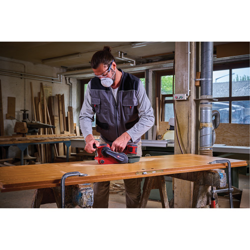 Professional Cordless Belt Sander (Tool Only) Sécurité Médic