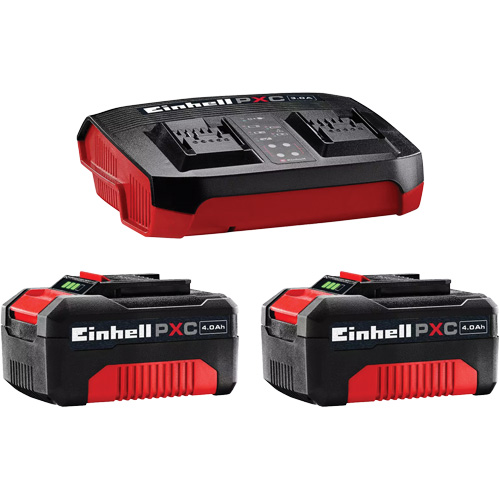 PXC Battery & Charger Starter Kit, Lithium-Ion, 18 V, 4 Ah Sécurité Médic