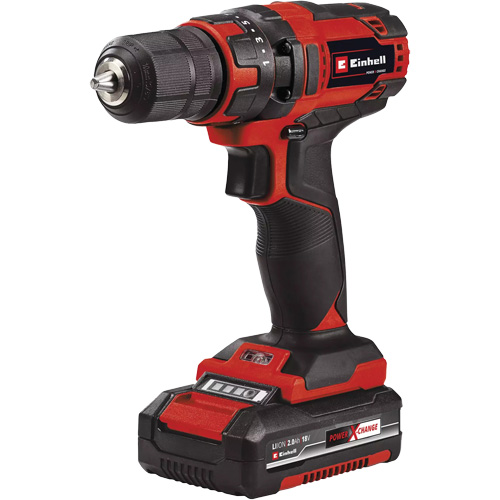 Ensemble perceuse sans fil, Lithium-ion, 18 V, Mandrin 3/8", Couple 310  lb-po Sécurité Médic