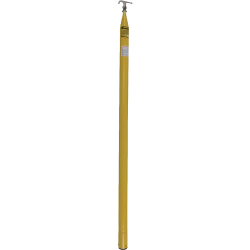 Perche isolante Tel-O-Pole avec dispositif de verrouillage de l'embout, T&eacute;lescopique, 44-1/2' Sécurité Médic