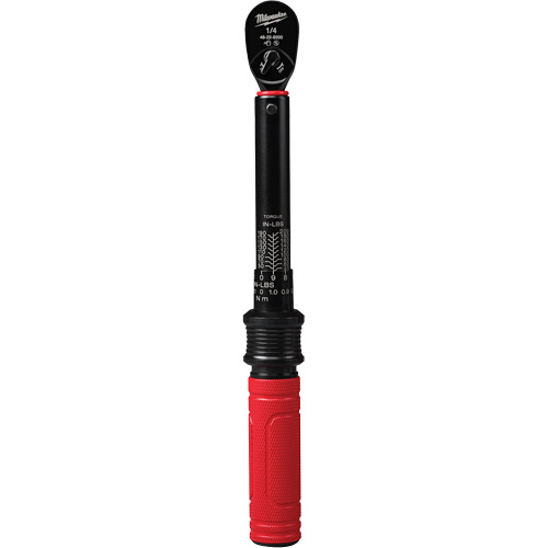 Torque Wrench, Click, 1/4" Square Drive, 4.5 - 22.6 N.m/40 - 200 in-lbs Sécurité Médic
