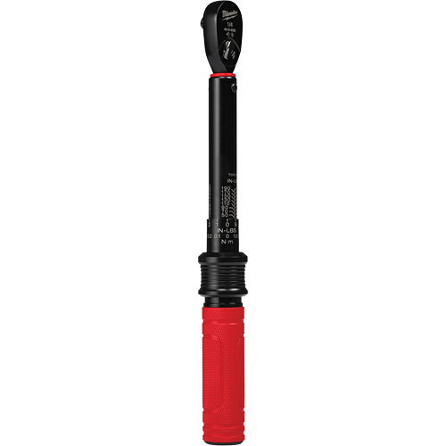 Torque Wrench, Click, 1/4" Square Drive, 4.5 - 22.6 N.m/40 - 200 in-lbs Sécurité Médic