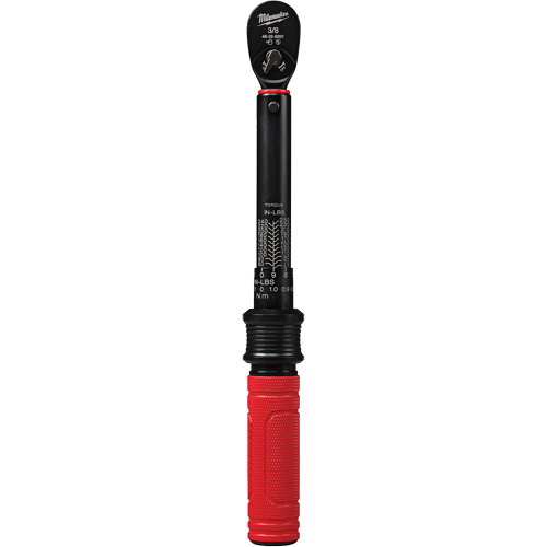 Torque Wrench, Click, 3/8" Square Drive, 5.6 - 28.2 N.m/50 - 250 in-lbs Sécurité Médic
