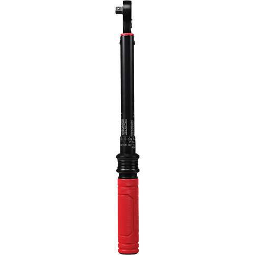 Torque Wrench, Click, 3/8" Square Drive, 20 - 100 in-lbs/27.1 - 135.6 N.m Sécurité Médic
