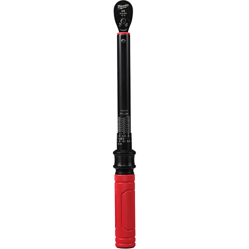Torque Wrench, Click, 3/8" Square Drive, 20 - 100 in-lbs/27.1 - 135.6 N.m Sécurité Médic