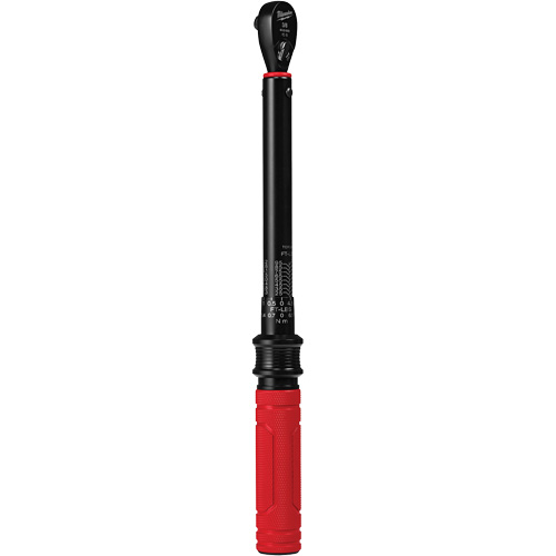 Torque Wrench, Click, 3/8" Square Drive, 20 - 100 in-lbs/27.1 - 135.6 N.m Sécurité Médic