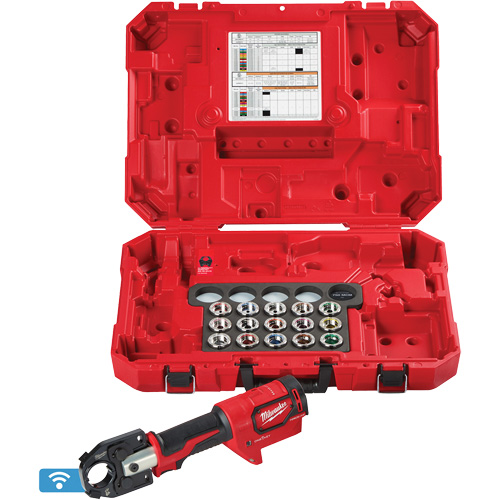 M18 FORCE LOGIC 600 MCM Crimper with #8 - 600 MCM Cu Dies Sécurité Médic