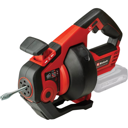 TE-DA 18/760 Li 18V Cordless Drain Auger (Tool Only), Powered, 25' Cable Length, 1/4" Cable Diameter Sécurité Médic