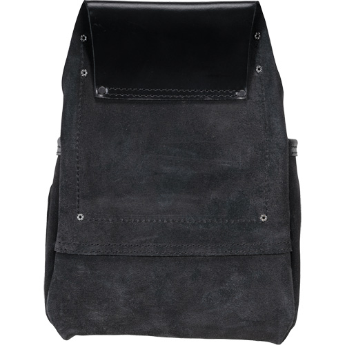Sac robuste Phantom pour clous et outils, Cuir, 10 pochettes, Noir Sécurité Médic
