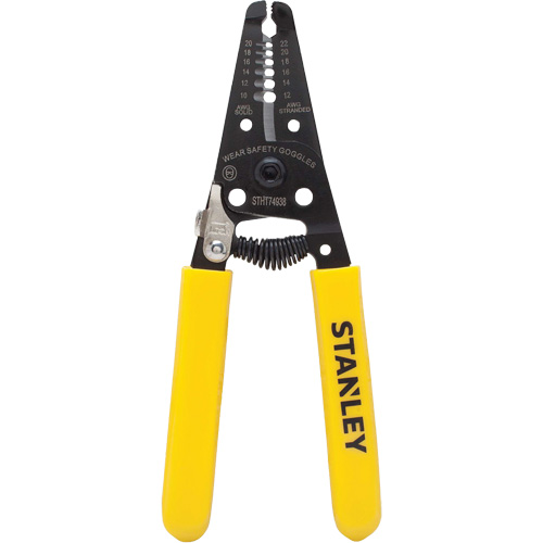 Wire Stripper, 6" L, 10 - 20 AWG Sécurité Médic