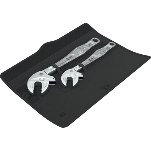 Joker 2 Self-Setting Spanner Set, Adjustable, 2 Pieces, Imperial and Metric Sécurité Médic