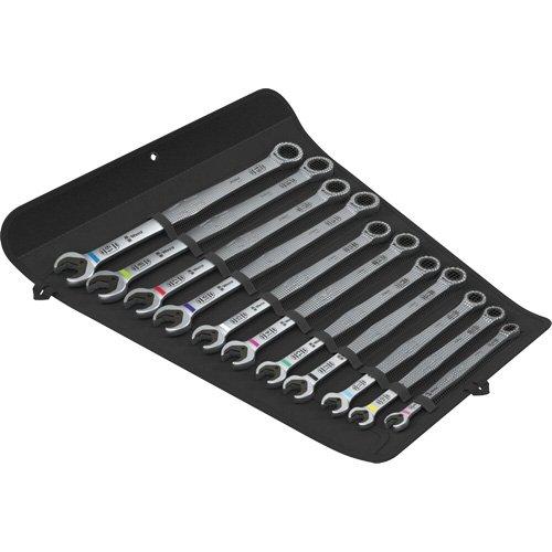 Joker 11 Spanner Set, Ratcheting Combination, 11 Pieces Sécurité Médic