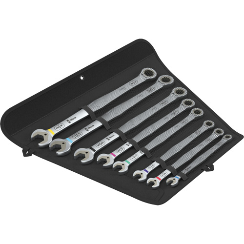 Joker 8 Spanner Set, Ratcheting Combination, 8 Pieces, Imperial Sécurité Médic