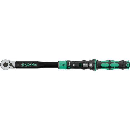 Adjustable Click-Torque Lock C 3 Torque Wrench with Torque Lock Function, Click, 1/2" Square Drive, 30 - 146 lbf. Ft Sécurité Médic