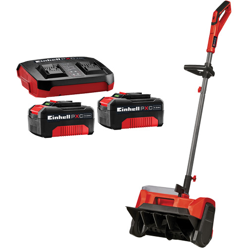 36V Cordless Snow Shovel Kit with Batteries and Charger, 16" (40.64 cm) Wide Sécurité Médic